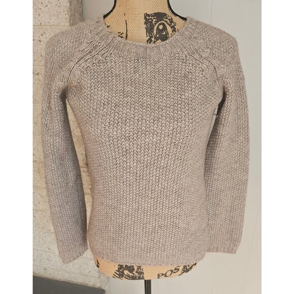 Benedetta B Womens Knit, Wool Alpaca Blend, Crew Neck, Hi-Lo, New, Sweater, Sz S - Picture 3 of 8